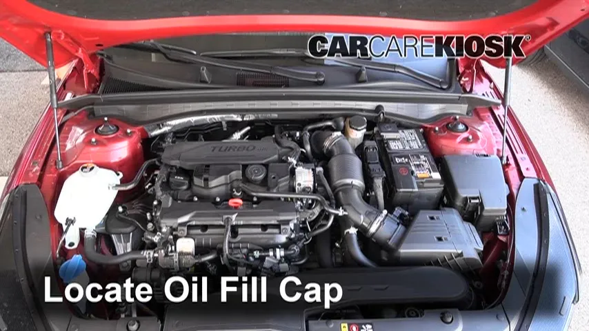 2021 Kia K5 EX 1.6L 4 Cyl. Turbo Huile